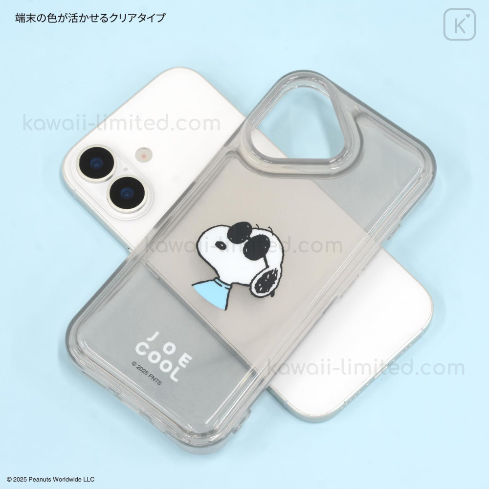 Japan Peanuts IIIIfit Clear iPhone 17 Case - Snoopy : Joe