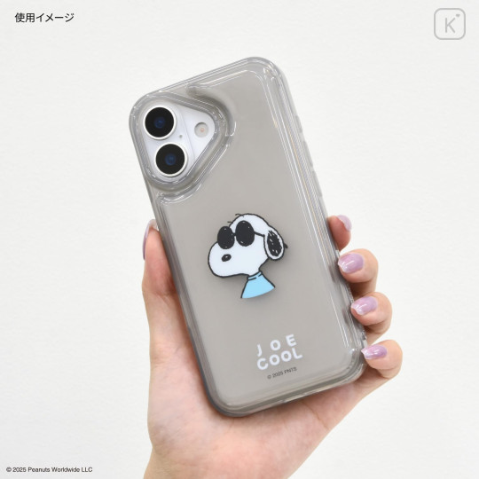 Japan Peanuts IIIIfit Clear iPhone 17 Case - Snoopy : Joe Cool - 4