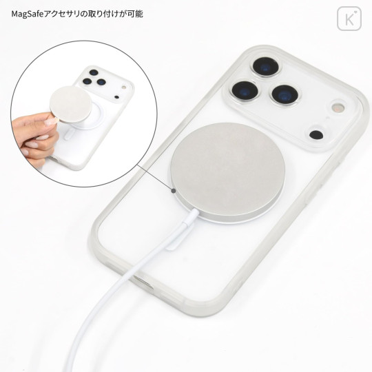 Japan Peanuts IIIIfit Plump Frame iPhone 17 Pro MagSafe Case - Snoopy - 4