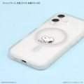 Japan Peanuts IIIIfit Plump Frame iPhone 17 Pro Max Case with MagSafe - Snoopy : Grey - 3