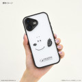 Japan Peanuts IIIIfit Plump Frame iPhone 17 Pro Case - Snoopy : Face - 5