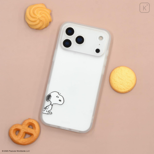 Japan Peanuts IIIIfit Plump Frame iPhone 17 Pro Max Case - Snoopy - 6