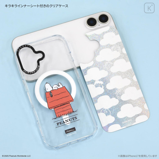 Japan Peanuts Camera Frame iPhone Air Case with MagSafe - Snoopy - 3