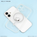 Japan Peanuts IIIIfit Plump Frame iPhone Air Case with MagSafe - Snoopy - 2