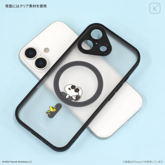 Japan Peanuts IIIIfit Plump Frame iPhone Air Case with MagSafe - Snoopy : Joe Cool - 2