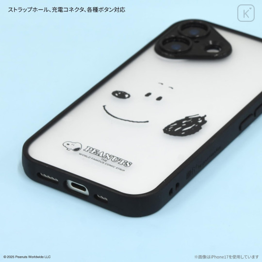 Japan Peanuts IIIIfit Plump Frame iPhone Air Case - Snoopy : Face - 3