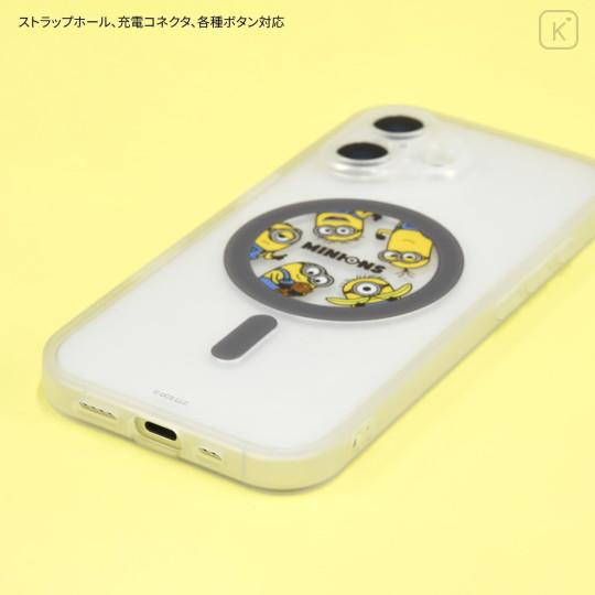 Japan Minions IIIIfit Plump Frame iPhone 17 Case with MagSafe - Minions - 3