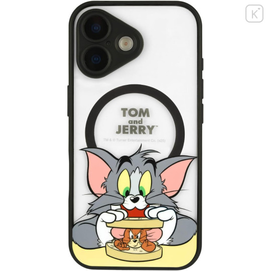 Japan Tom and Jerry IIIIfit Plump Frame iPhone 17 MagSafe Case - Tom & Jerry : Sandwich - 1