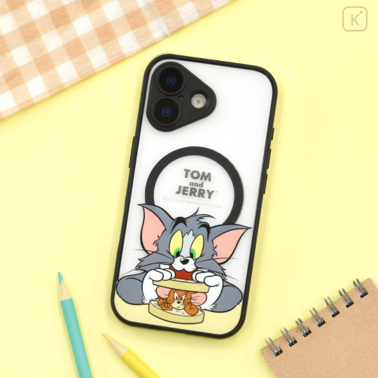Japan Tom and Jerry IIIIfit Plump Frame iPhone 17 Case with MagSafe - Tom & Jerry : Sandwich - 6