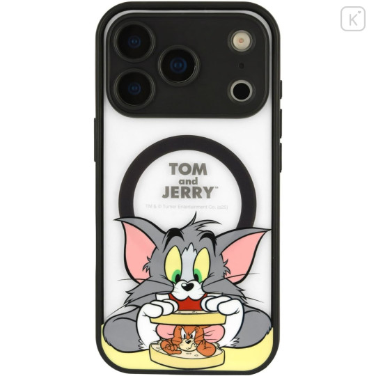 Japan Tom and Jerry IIIIfit Plump Frame iPhone 17 Pro Case with MagSafe - Tom & Jerry : Sandwich - 1