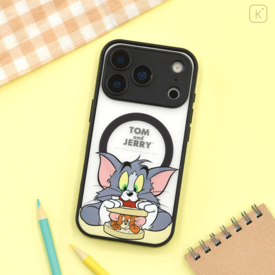 Japan Tom and Jerry IIIIfit Plump Frame iPhone 17 Pro MagSafe Case - Tom & Jerry : Sandwich - 6