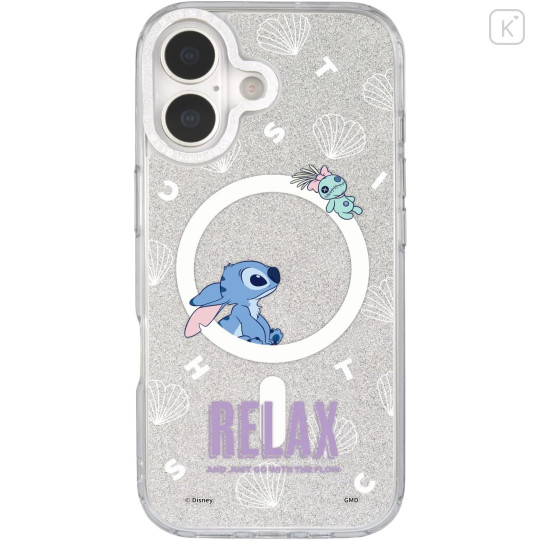 Japan Disney Camera Frame iPhone 17 Case with MagSafe - Scrump & Stitch - 1