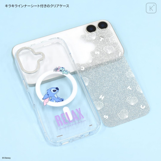 Japan Disney Camera Frame iPhone 17 Case with MagSafe - Scrump & Stitch - 3