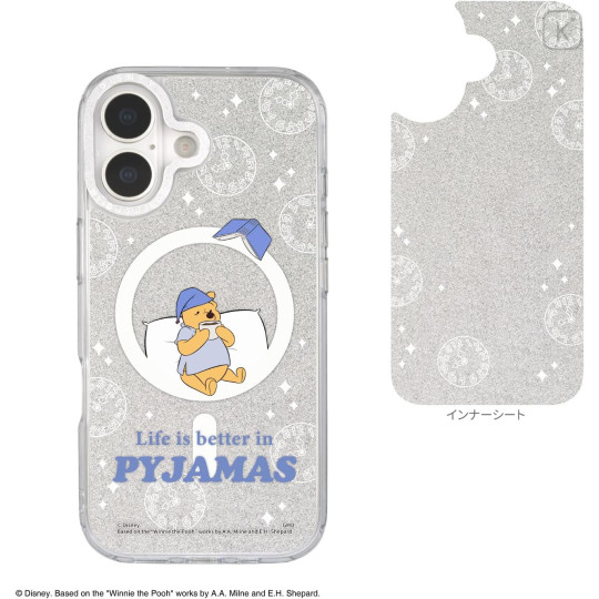 Japan Disney Camera Frame iPhone 17 Case with MagSafe - Pooh : Good Night - 2