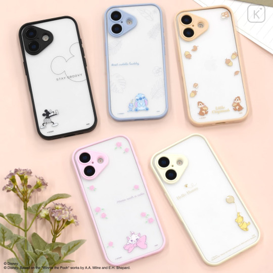 Japan Disney IIIIfit Plump Frame iPhone 17 Case - Stitch - 6