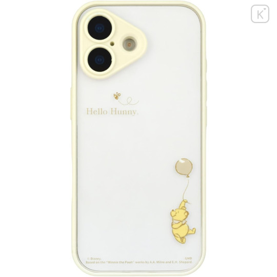 Japan Disney IIIIfit Plump Frame iPhone 17 Case - Pooh - 1