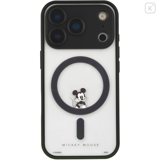 Japan Disney IIIIfit Plump Frame iPhone 17 Pro Case with MagSafe - Mickey - 1