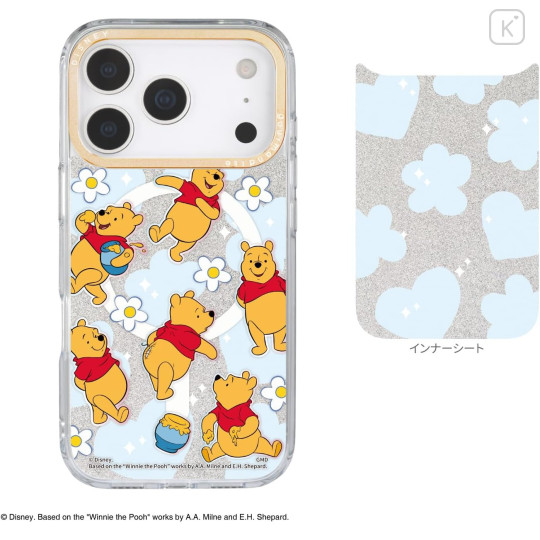 Japan Disney Camera Frame iPhone 17 Pro Case - Pooh - 2