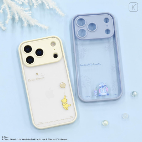 Japan Disney IIIIfit Plump Frame iPhone 17 Pro Case - Stitch - 6