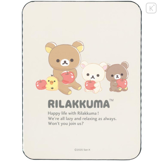 Japan San-X Mouse Pad - Rilakkuma : Apple - 1