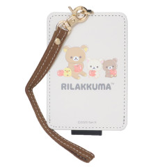 Japan San-X Card Case - Rilakkuma : Apple