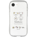 Japan San-X Crystal Clear iPhone 16e Case - Rilakkuma : Line Art - 1