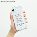 Japan San-X Crystal Clear iPhone 16e Case - Rilakkuma : Line Art - 6