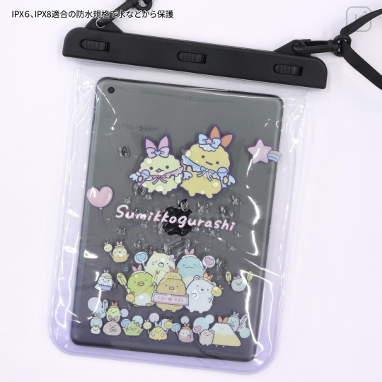 Japan San-X Tablet Waterproof Pouch - Sumikko Gurashi : A - 4