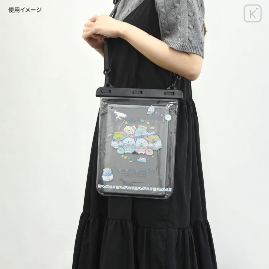 Japan San-X Tablet Waterproof Pouch - Sumikko Gurashi : B - 7