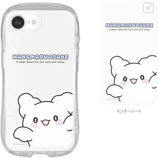 Japan Sanrio Crystal Clear iPhone 16e Case - Hanamaruobake - 2