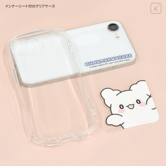 Japan Sanrio Crystal Clear iPhone 16e Case - Hanamaruobake - 3
