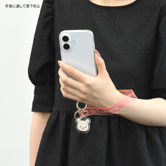 Japan San-X Multi Ring Plus with Hand Strap - Chairoikoguma & Korilakkuma - 3