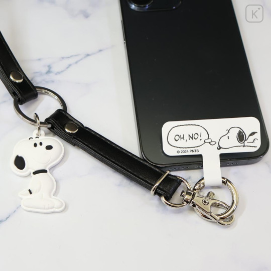 Japan Peanuts Multi Ring Plus with Strap - Snoopy : Black - 3