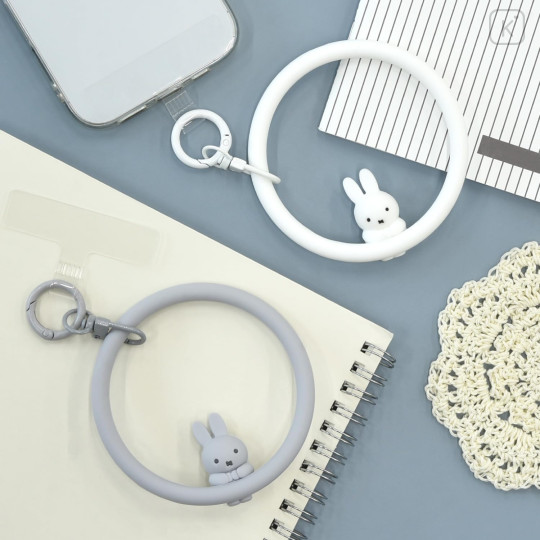Japan Miffy Multi Ring Plus with Silicone Bracelet - Miffy : Gray - 6