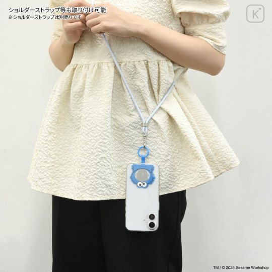 Japan Sesame Street Frame Multi Ring Plus - Cookie Monster - 6