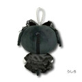 Japan Sanrio Ballchain Plush Pouch - Kuromi : Moonlit Melokuro Midnight - 2