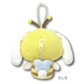 Japan Sanrio Mascot Holder Mini Plush Pouch - Cinnamoroll : Honey Bee - 2
