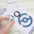 Japan Pokemon Multi Ring Plus with Clear Carabiner - Snorlax - 2