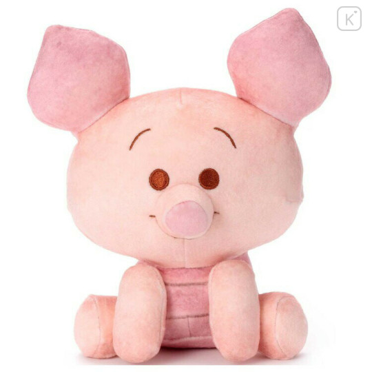 Japan Disney Plush Toy (S) - Piglet : Nui Bread Sitting - 1