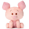 Japan Disney Plush Toy (S) - Piglet : Nui Bread Sitting - 1