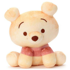 Japan Disney Plush Toy (S) - Pooh : Nui Bread Sitting