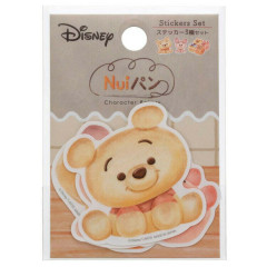 Japan Disney Vinyl Sticker Set - Winnie the Pooh : Nui Bread