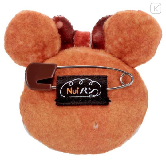 Japan Disney Plush Badge - Minnie : Nui Bread - 4