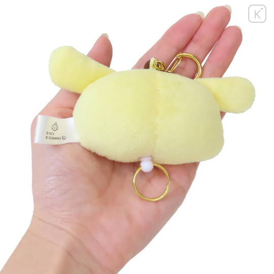 Japan Sanrio × Obungu to Issho Mascot Reel Keychain - Pompompurin - 2