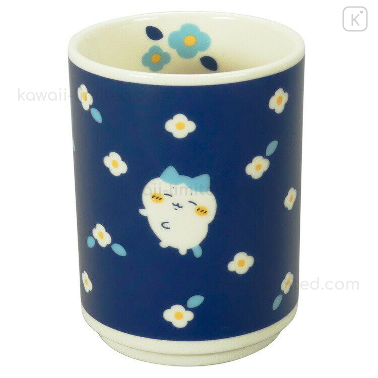 ❁るか❁ Japan Chiikawa Japanese Tea Cup - Hachiware : Flower Garden