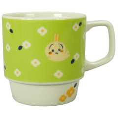 Japan Chiikawa Stacking Mug - Usagi : Flower Garden