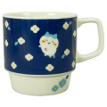 Japan Chiikawa Stacking Mug - Hachiware : Flower Garden - 1