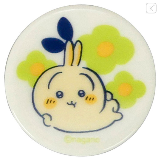 Japan Chiikawa Porcelain Chopstick Rest - Usagi : Flower Garden - 1