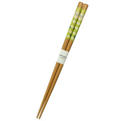Japan Chiikawa Natural Wood Chopsticks 21cm - Usagi : Flower Garden