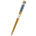 Japan Chiikawa Natural Wood Chopsticks 21cm - Hachiware : Flower Garden - 1